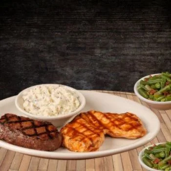 Texas Roadhouse Catering Menu 2025 – Packages & Price List 3 BBQ Chicken (Grilled) + Sirloin (6 oz)