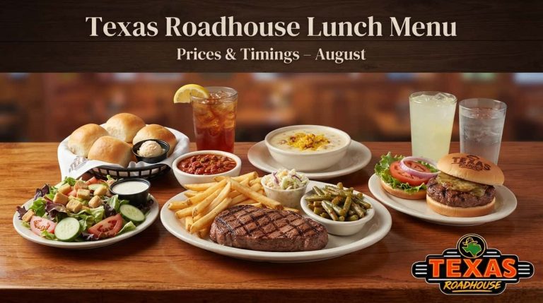 Texas Roadhouse Lunch Menu