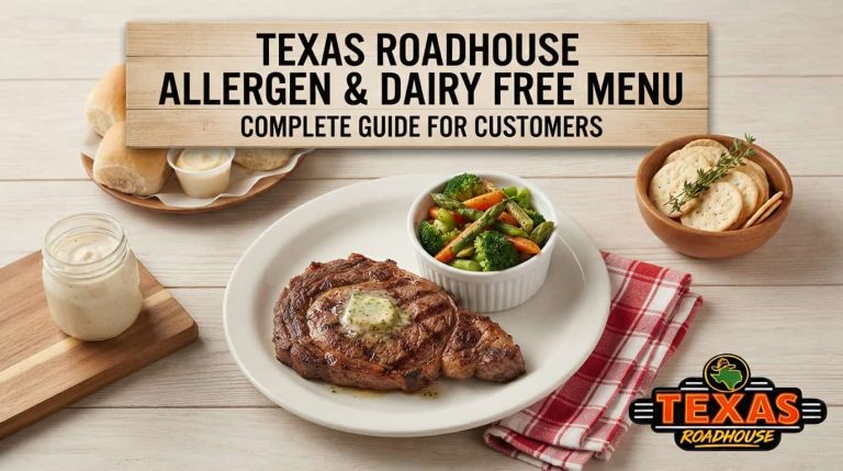 Texas Roadhouse Allergen Dairy