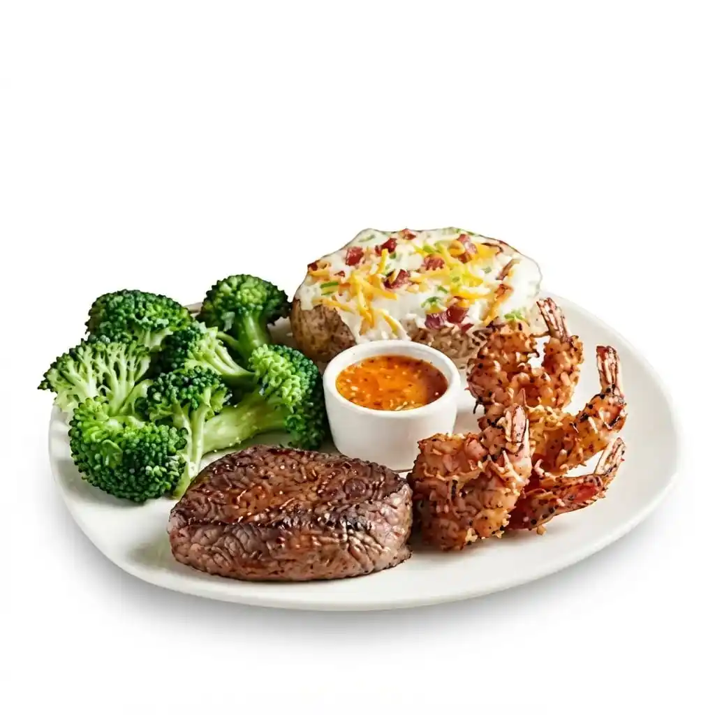 6oz Sirloin Shrimp