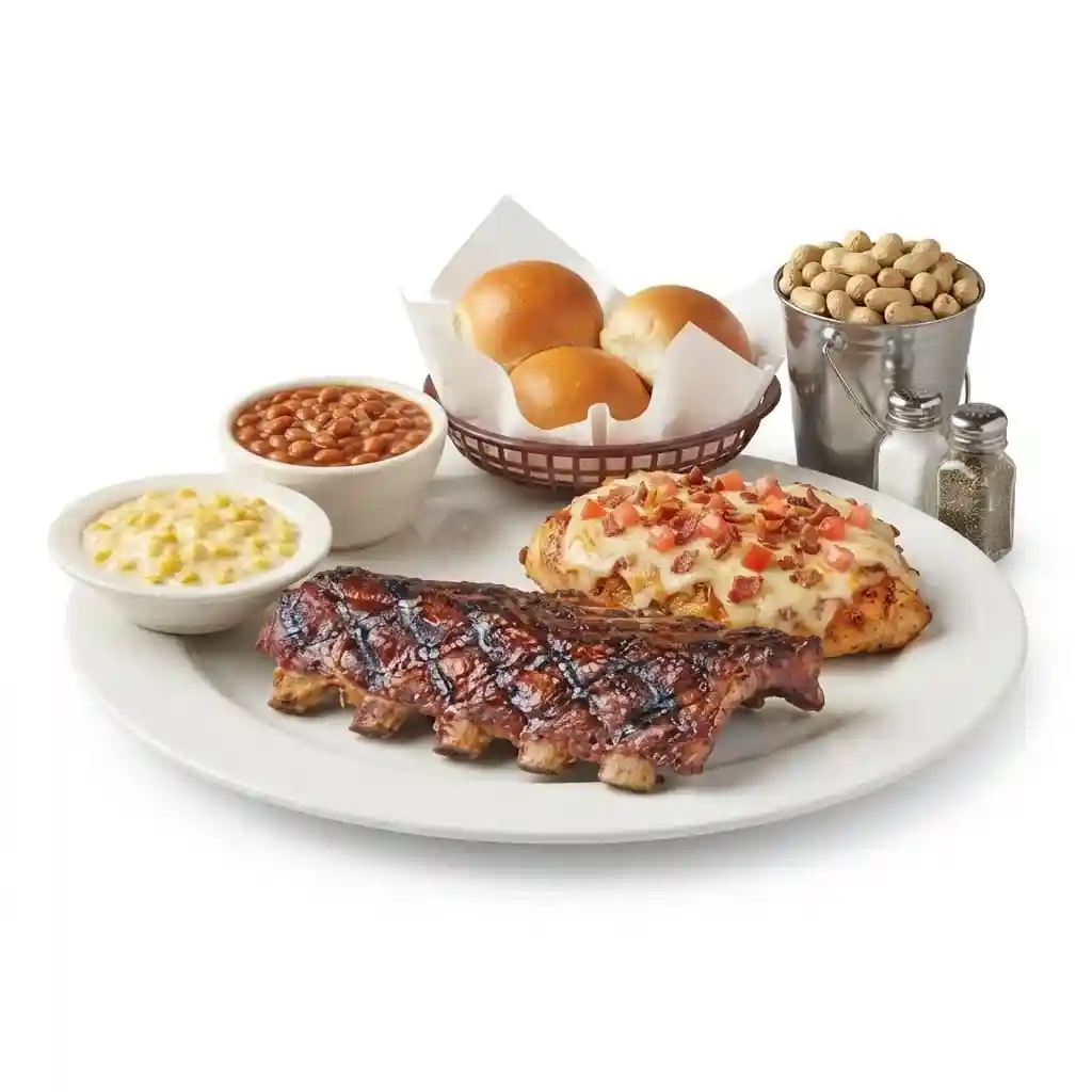 Award‑Winning Baby Back Ribs with Monterey Chicken Melt