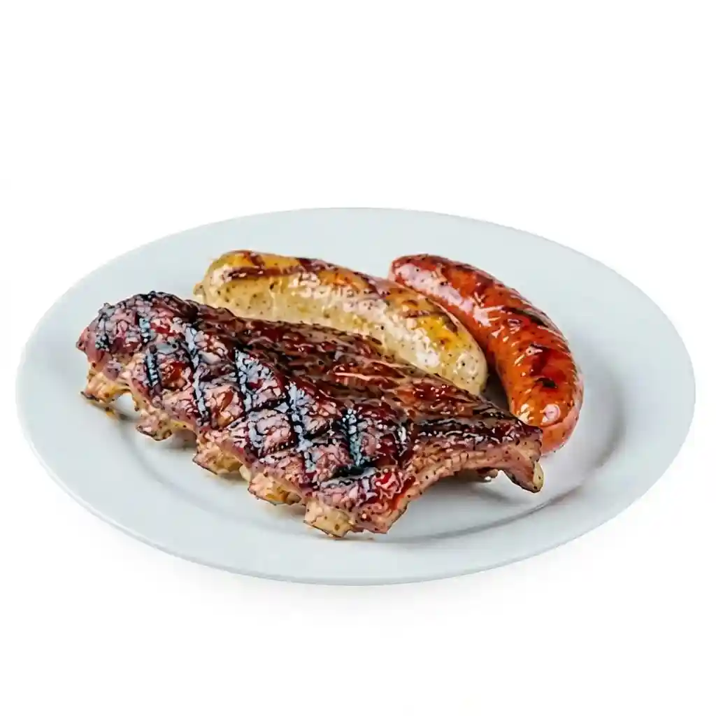 Award‑Winning Baby Back Ribs with Sausage